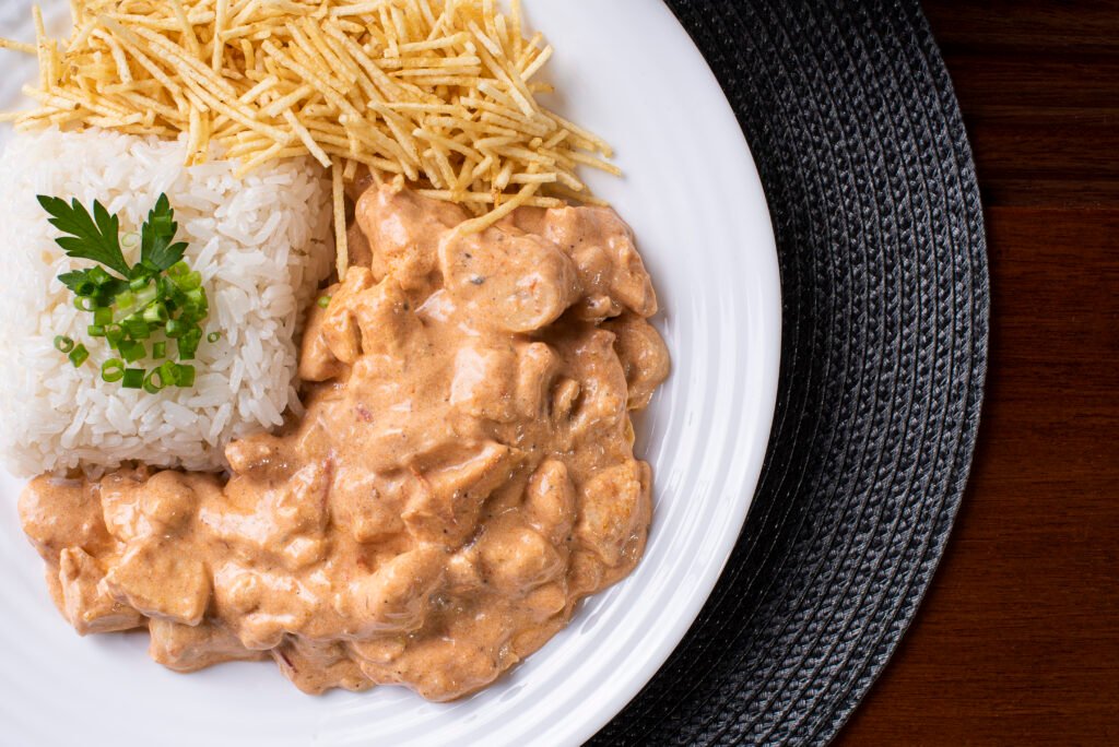 Strogonoff de Frango