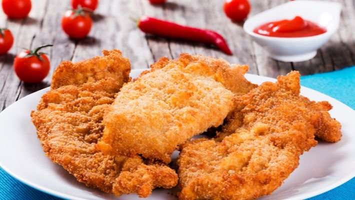 Filé de Frango Empanado