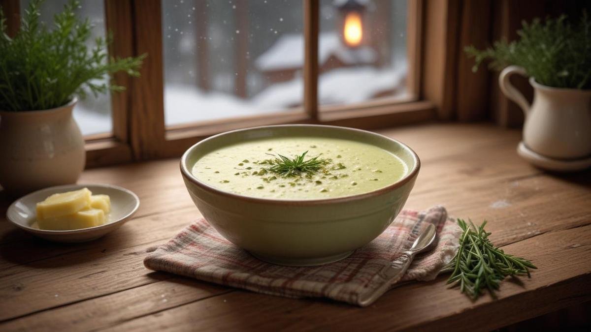 A Sopa de Ervilha Cremosa como Conforto nos Dias Frios