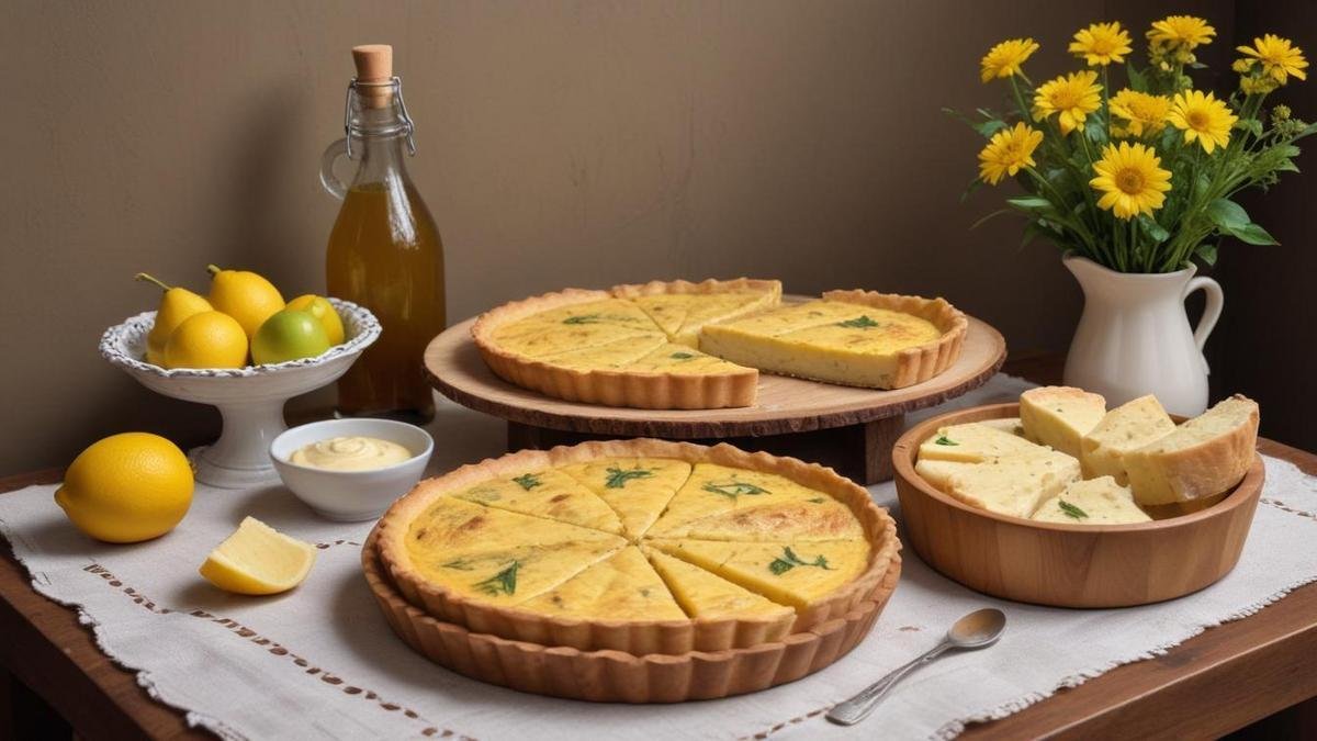 Variações da Quiche de Queijo Simples