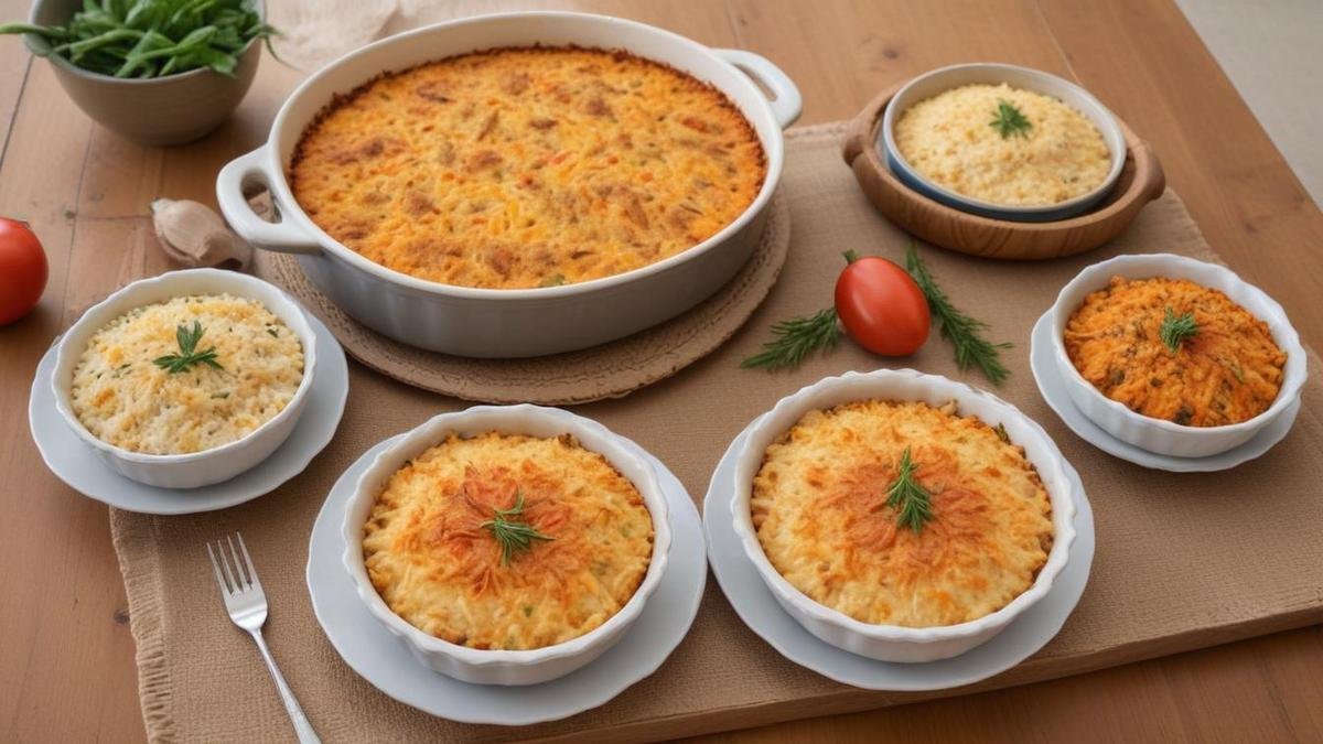 Variantes do Arroz de Forno Simples