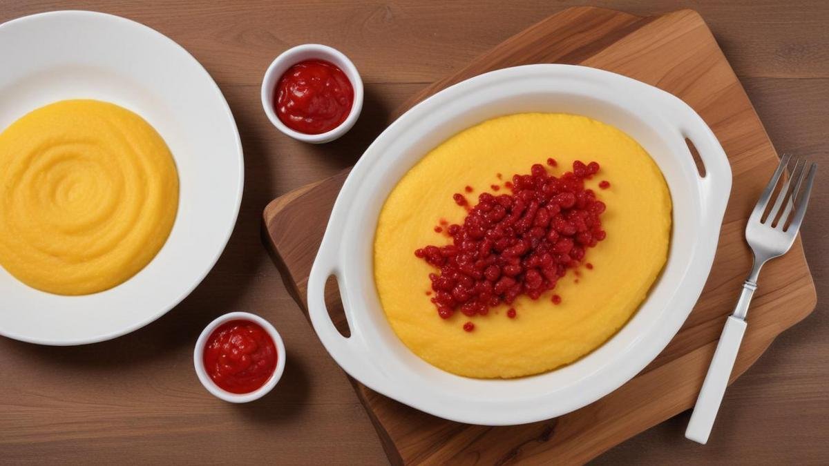 Como Fazer Polenta Cremosa com Molho