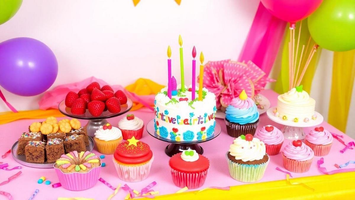 Ideias de doces para festas de aniversário