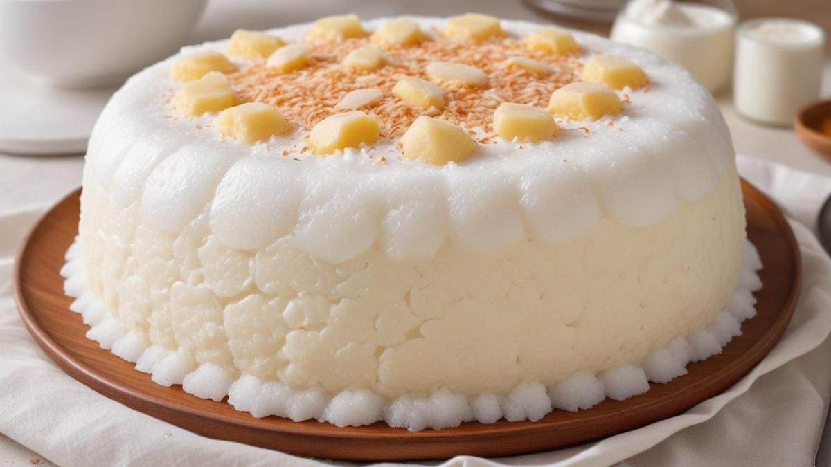Ingredientes para Fazer o Bolo de Tapioca Gelado