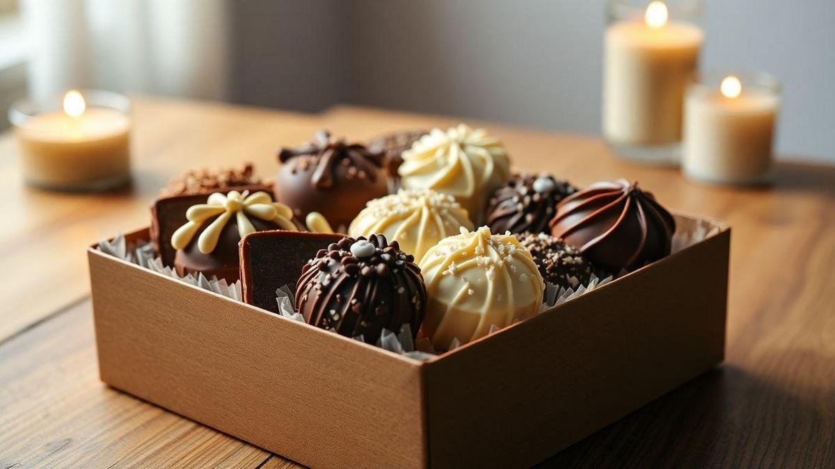 Trufas de Chocolate: Um Presente Delicioso