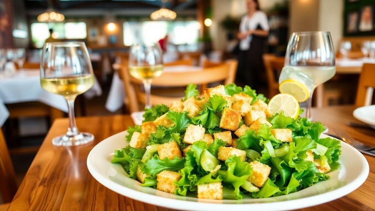 A história da salada Caesar A história da salada Caesar
