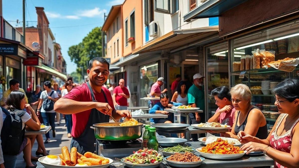 A importância da culinária popular nas receitas de rua