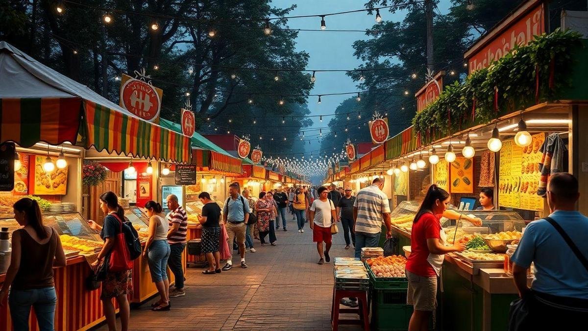 O que são receitas clássicas de comida de rua?