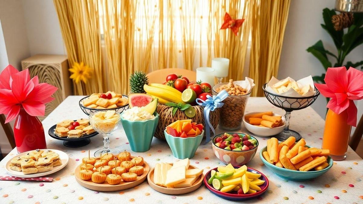 Snacks para Festas em Casa