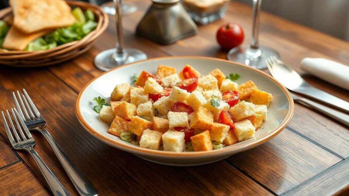 Variações da receita de salada Caesar Variações da receita de salada Caesar