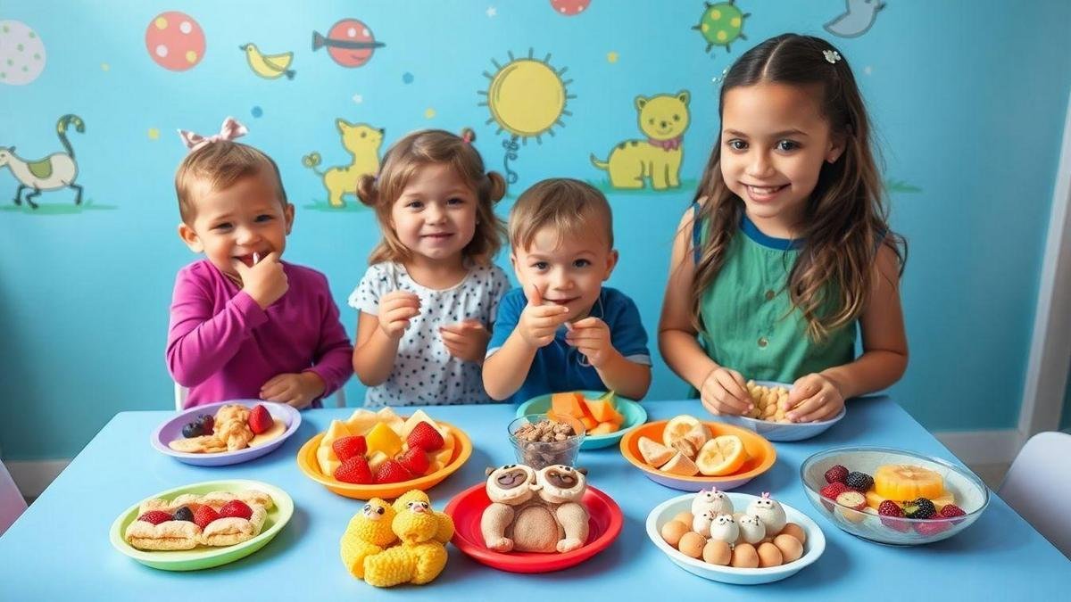 Comidas Divertidas para Crianças: Tornando o Lanche Atraente