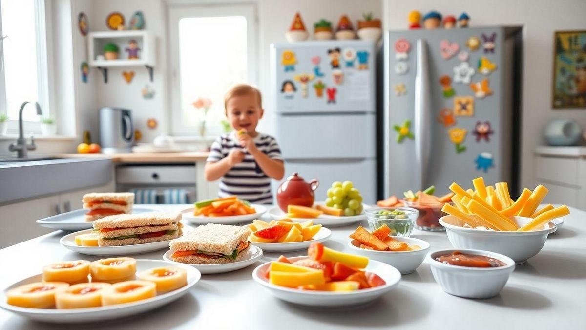 Lanches Rápidos para Crianças: Soluções em Poucos Minutos