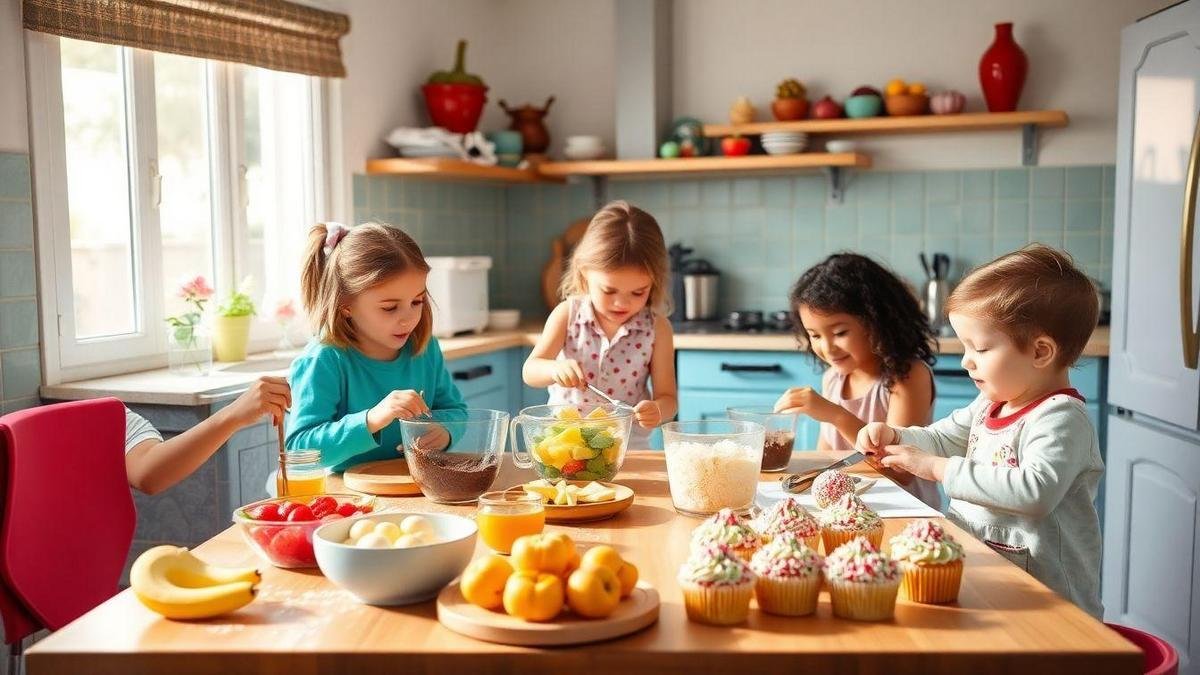 Receitas de Doces Fáceis para Crianças