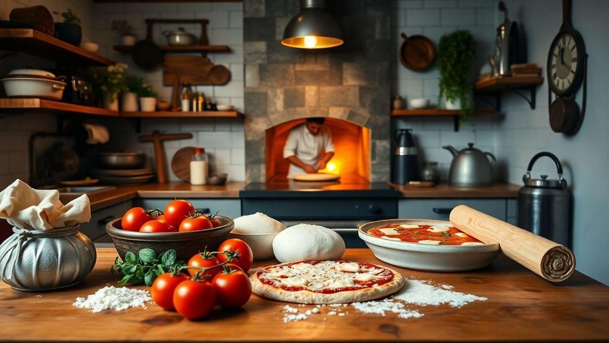 A Arte de Fazer Pizza em Casa