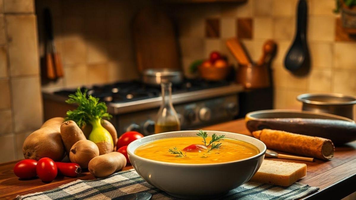 A arte de fazer sopa cremosa prática
