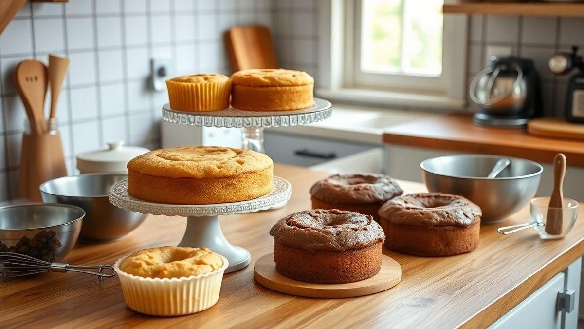 A Central das Receitas: Seu guia para bolos simples e rápidos