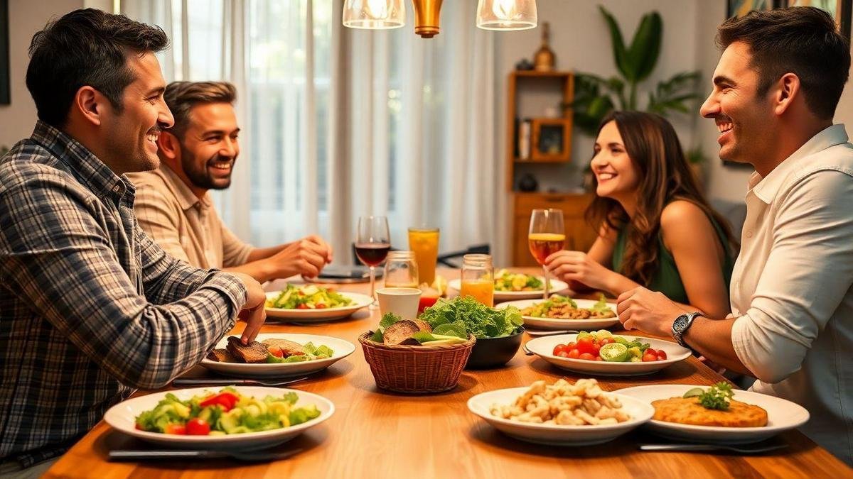 A Importância de Receitas Rápidas em Reuniões Familiares