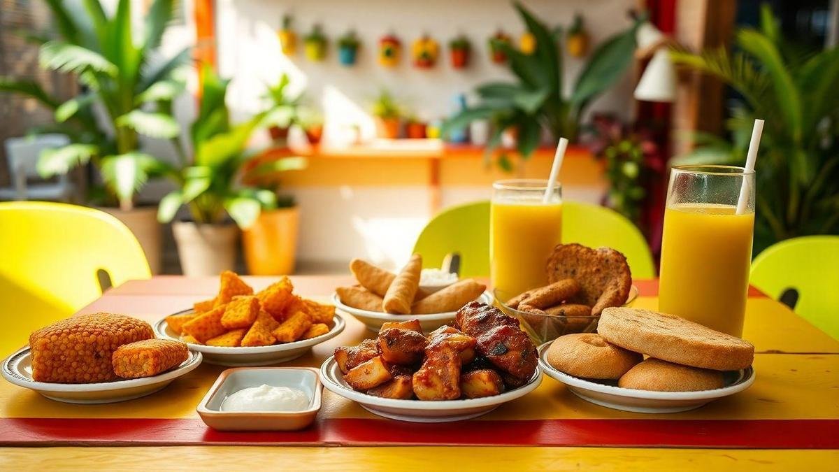 A magia da comida brasileira rápida