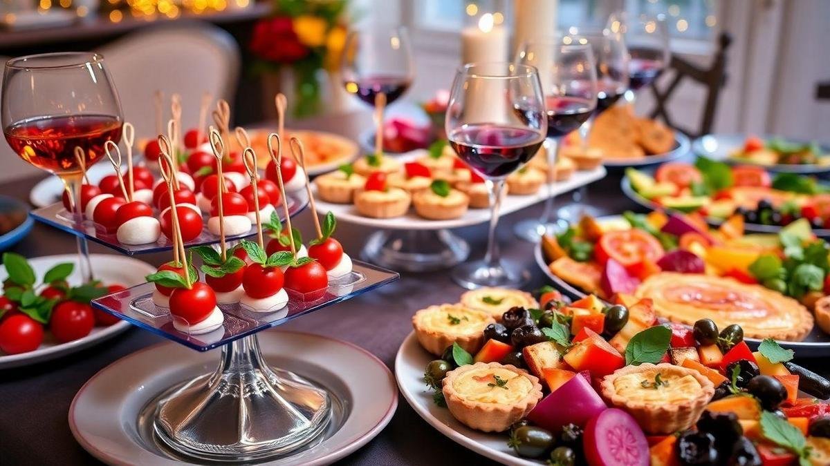 Aperitivos para Festas que São um Arraso