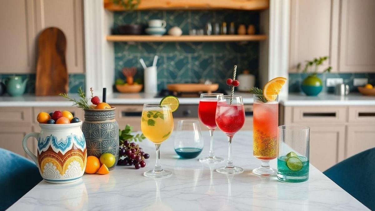 Bebidas Tradicionais vs. Bebidas Modernas