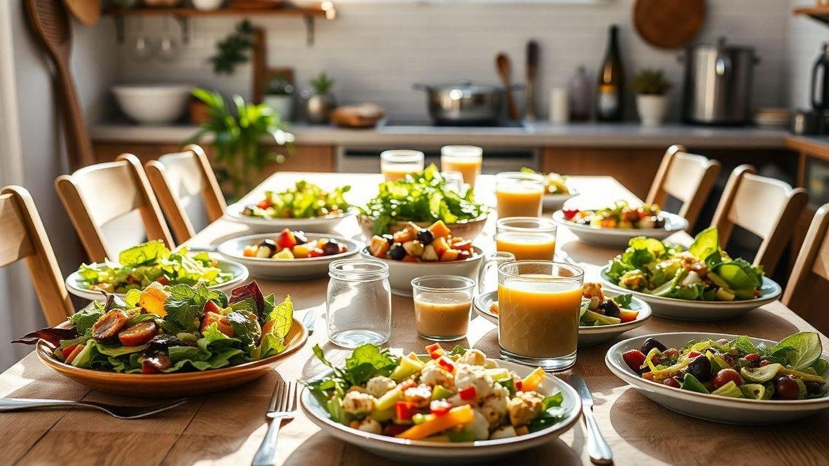 Benefícios das Receitas Rápidas de Saladas Saudáveis para Emagrecer