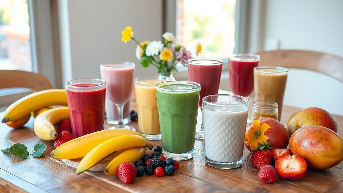 Café da Manhã Prático: Smoothies para a Rotina Agitada