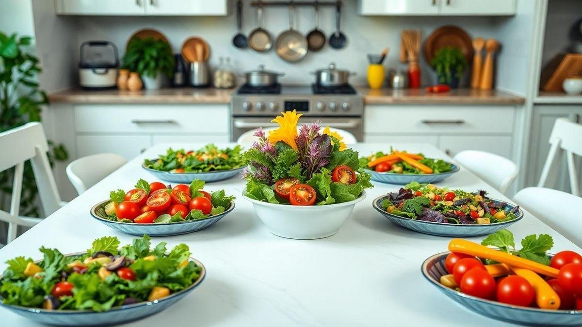 Como Montar Saladas Rápidas e Fáceis