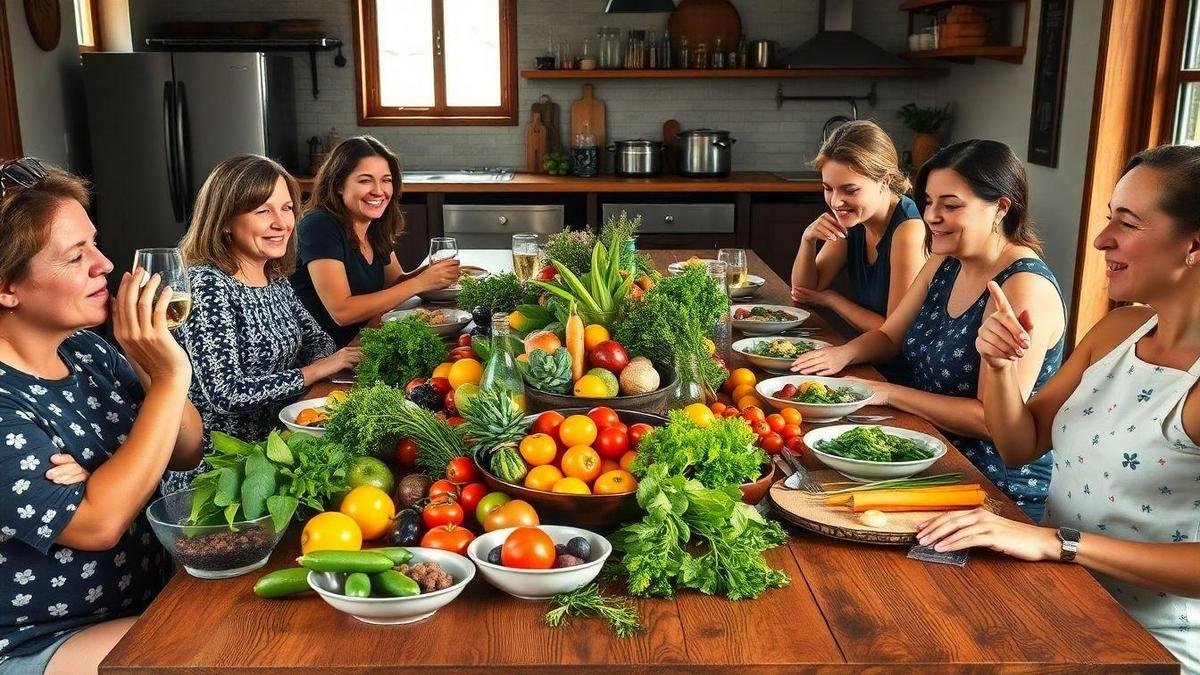 Conectando-se com a Comunidade de Culinária Conectando-se com a Comunidade de Culinária