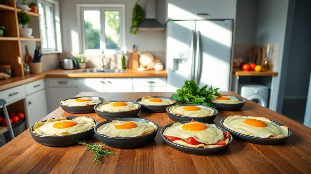 Experimentando Novas Receitas de Omeletes Recheados