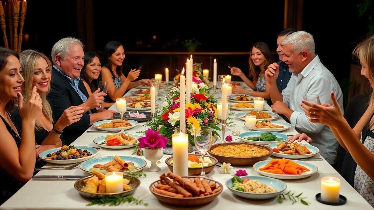 Explorando novas inspirações e sabores nas festas