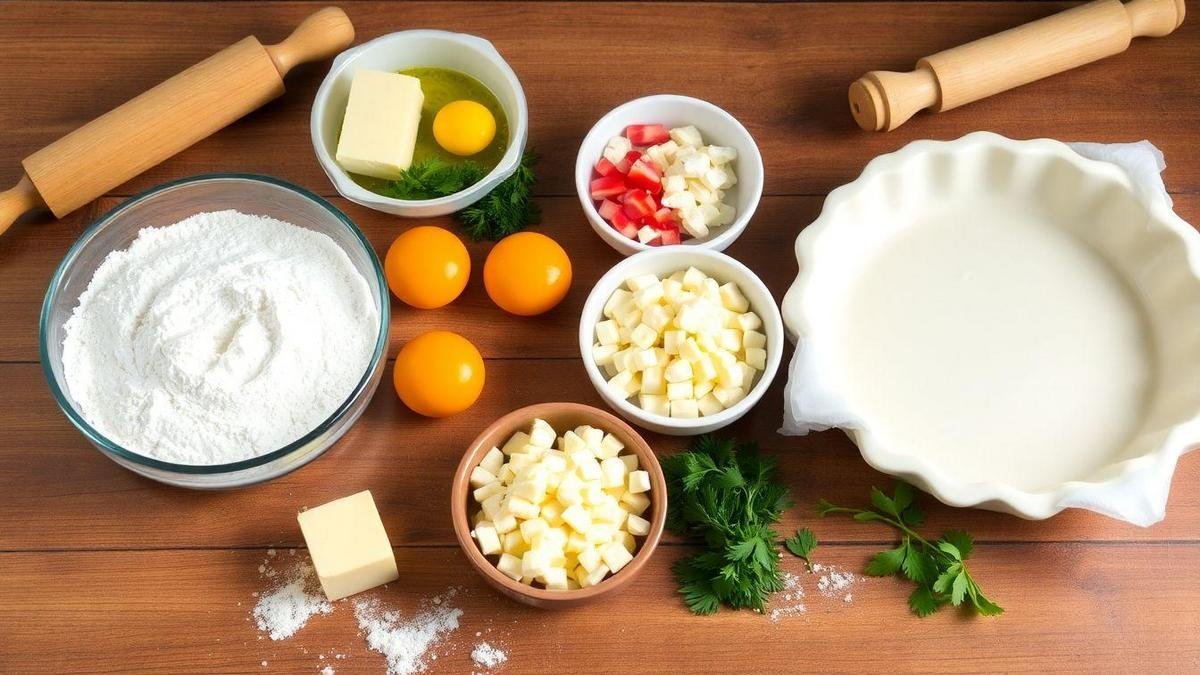 Ingredientes Básicos para Suas Tortas Salgadas Fáceis