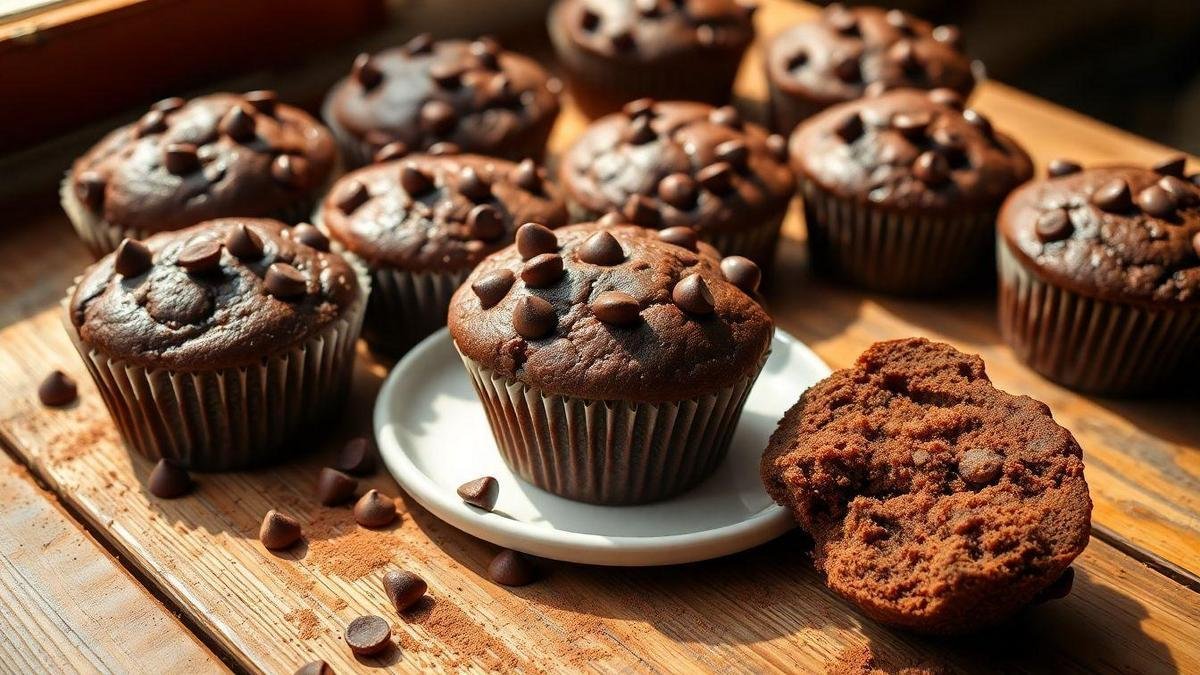 Muffins de Chocolate: A Tentação que Você Merece