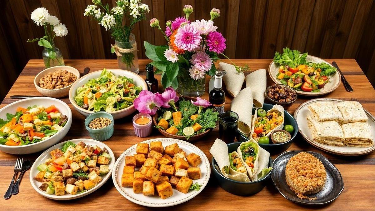 Opções vegetarianas e veganas para todos os gostos