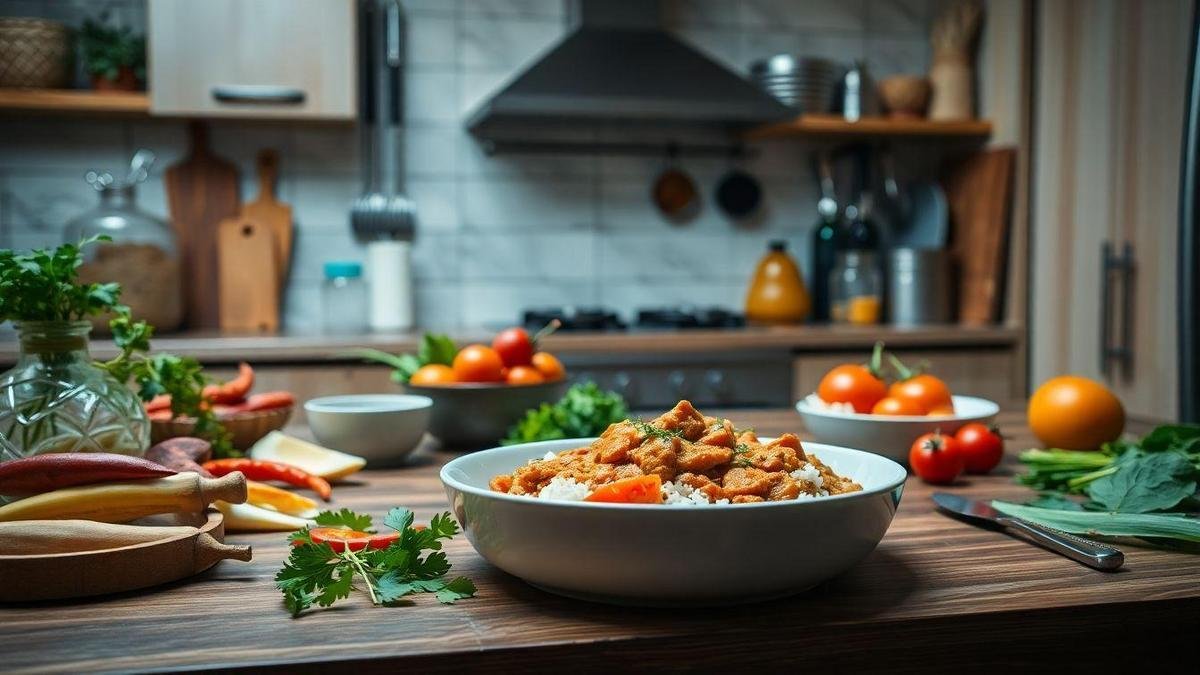 Personalizando suas receitas de curry