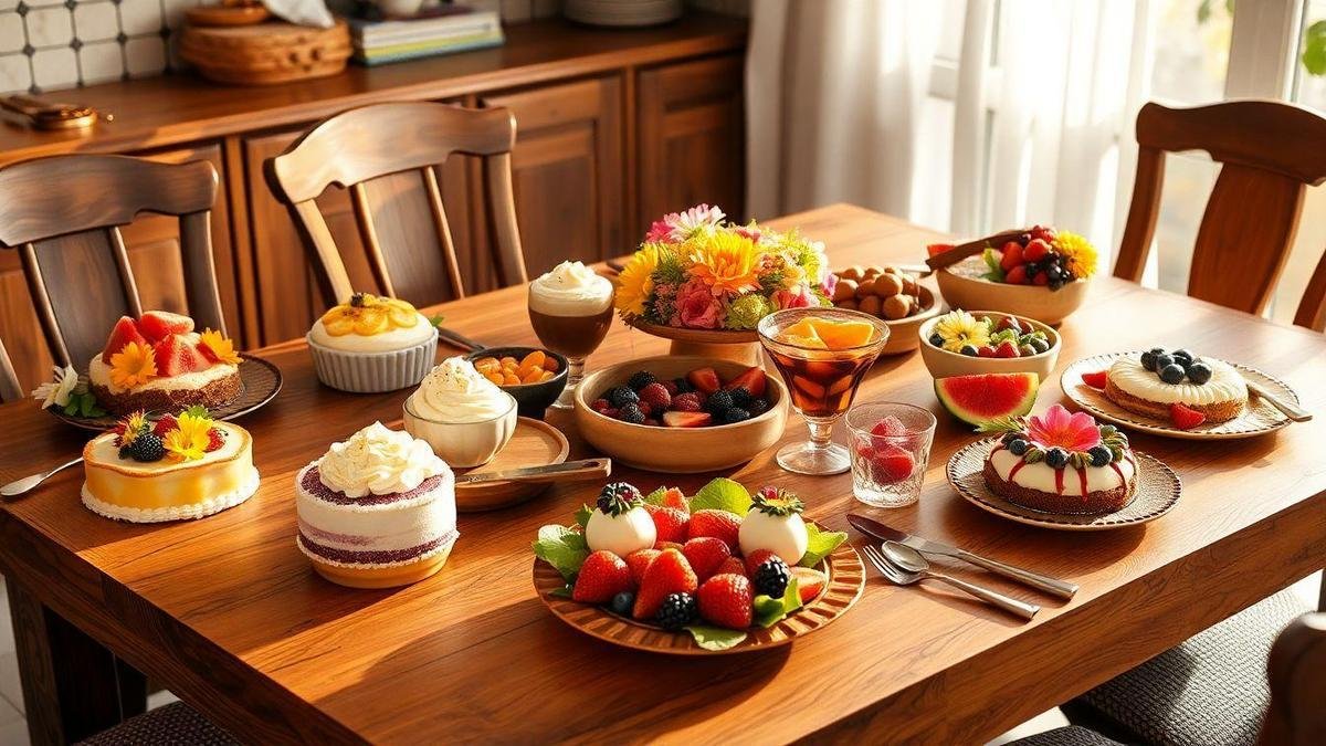 Personalizando suas receitas de sobremesas Personalizando suas receitas de sobremesas