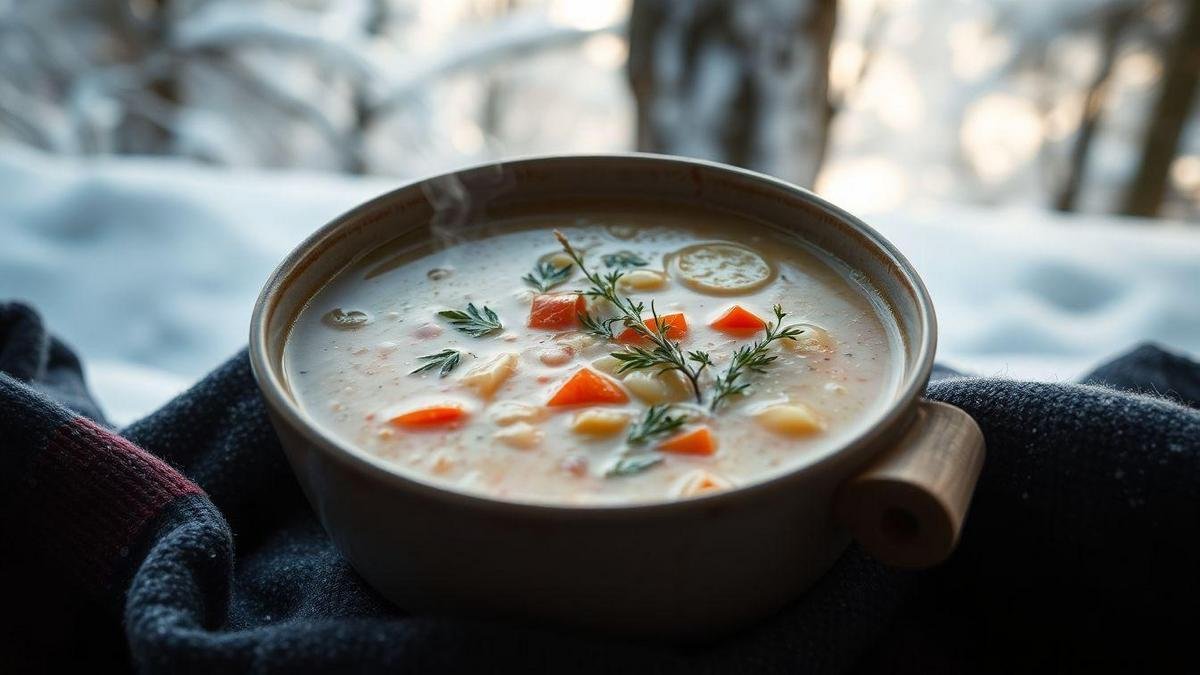 Por que as sopas cremosas são a solução para dias frios?