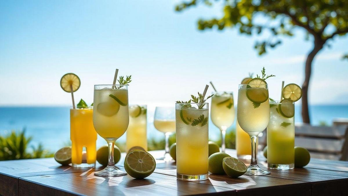Receitas Rápidas de Bebidas Refrescantes para o Verão