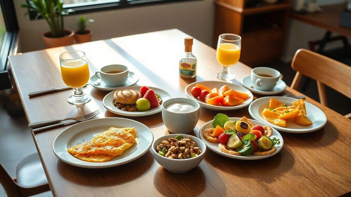 Receitas rápidas de brunch saudável para o final de semana