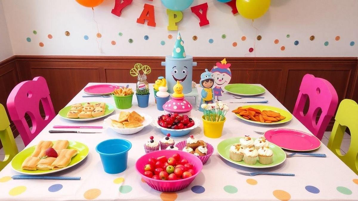 Receitas rápidas de comidas para festas infantis: A solução para a sua correria