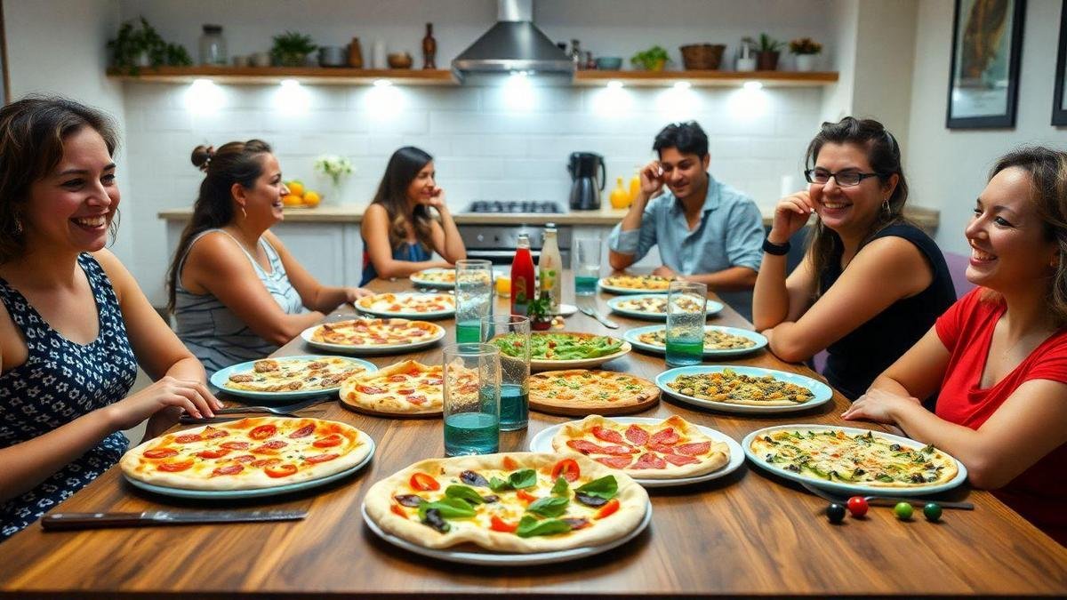 Receitas Rápidas de Pizza para a Família