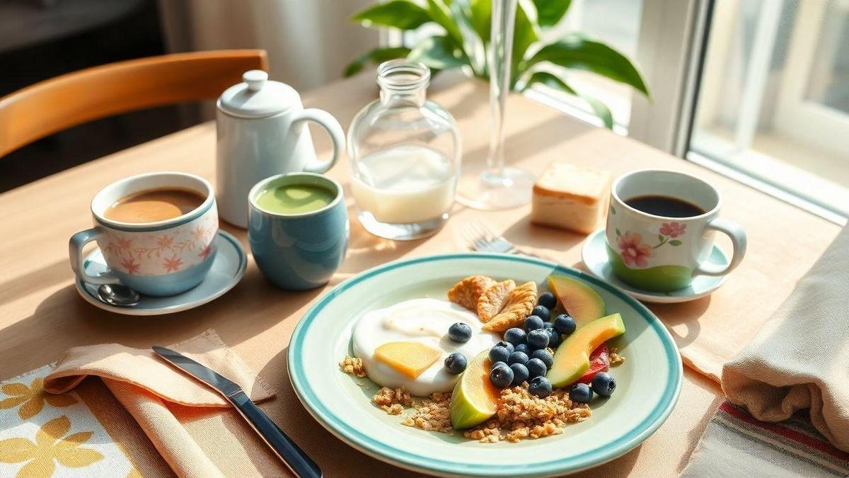 Receitas saudáveis café da manhã: Sabor e nutrição em um prato