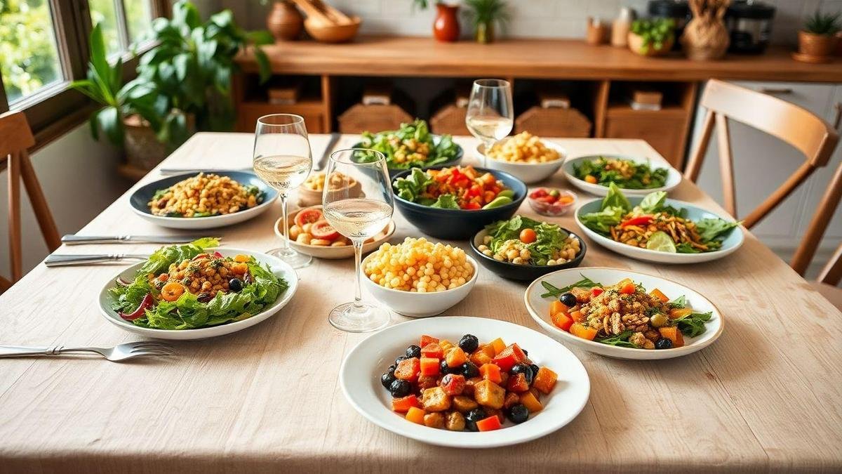 Receitas Vegetarianas e Veganas que Encantam