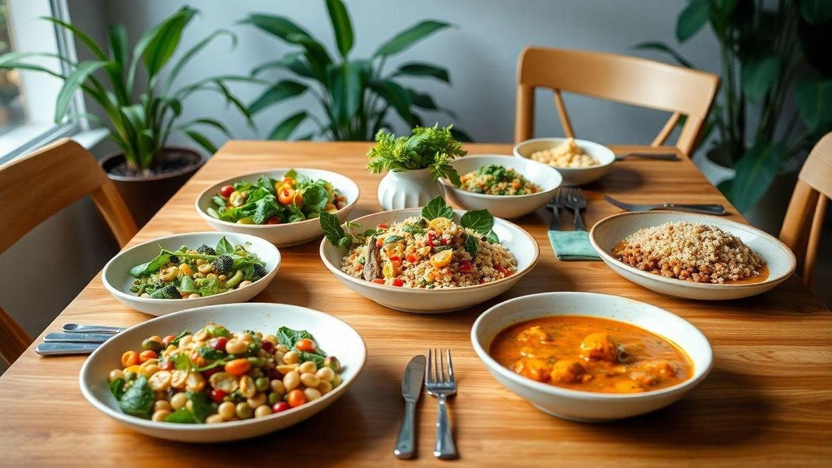 Receitas vegetarianas e veganas: Sabor sem carne