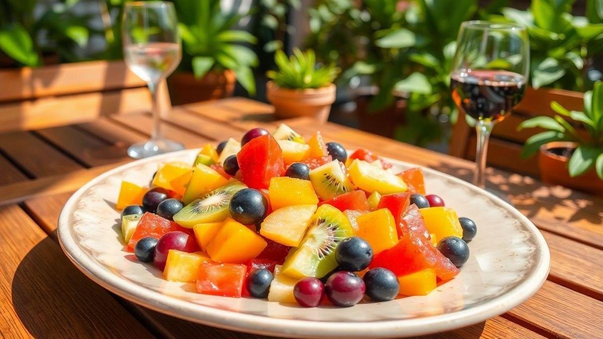 Saladas com Frutas: A Doçura do Verão