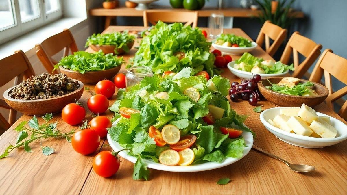 Saladas com Legumes Frescos: O Frescor na Sua Mesa