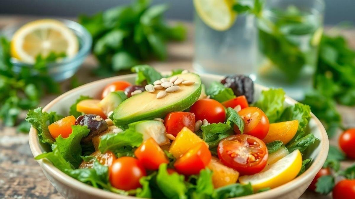 Saladas Detox: Purificando o Corpo com Sabor
