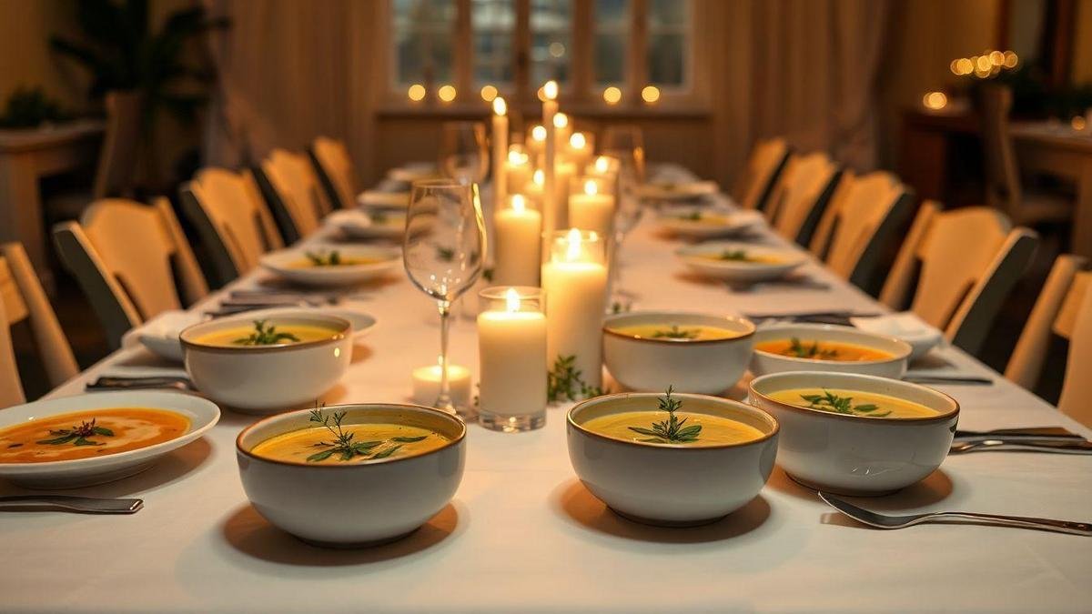 Sopas cremosas para o jantar: a escolha perfeita